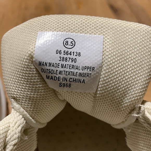 RACHEL ZOE - Sophie Beige & Taupe Retro Mesh Lace Up Cushion Sneakers Size 8.5 - Picture 5 of 16